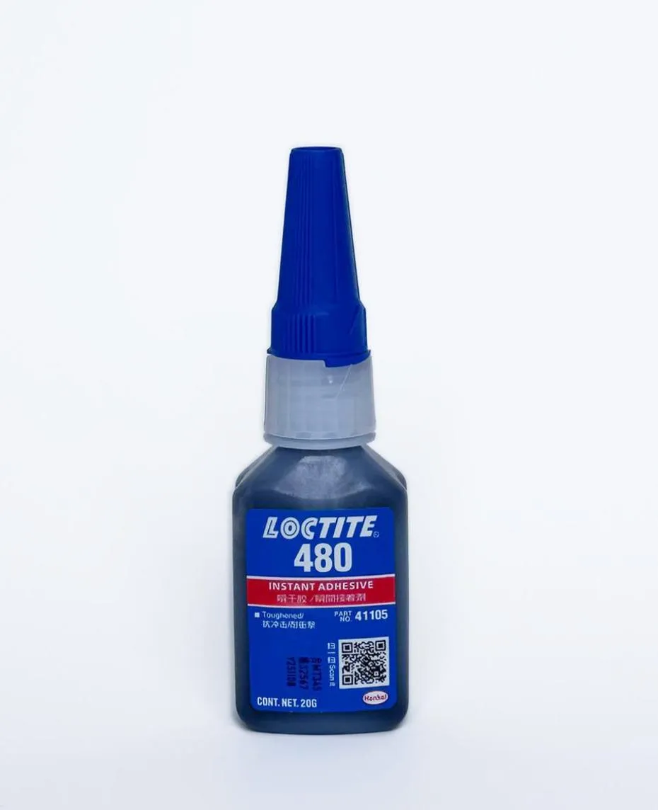LOCTECH 480 20G Цианоакрилатный клей упрочненный, черный LOCTECH 480 20G Цианоакрилатный клей упрочненный, черный