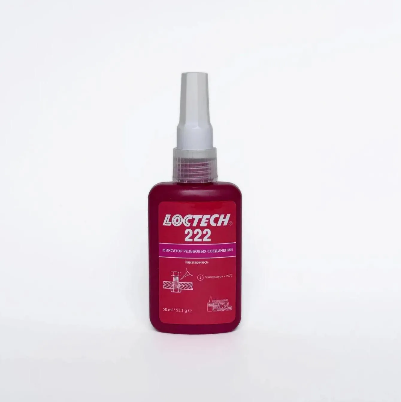 LOCTECH 222 50ML Резьбовой фиксатор низкой прочности LOCTECH 222 50ML Резьбовой фиксатор низкой прочности